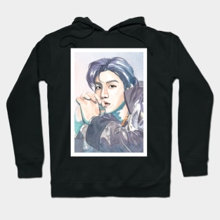 Min Yoongi Agust D Watercolour Painting Hoodie